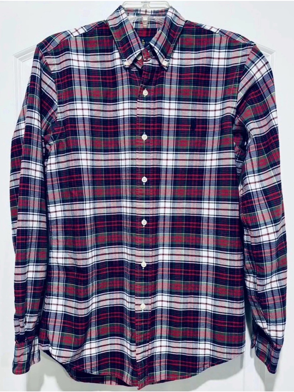 Men’s Ralph Lauren Plaid Long Sleeve Button Up Shirt Size S / P